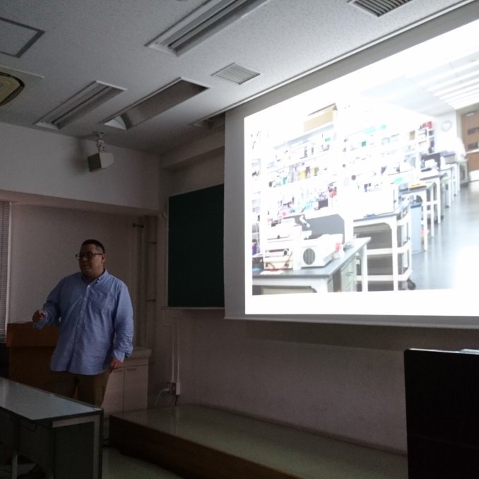 霜野先生（農研機構）にセミナー発表して頂きました。