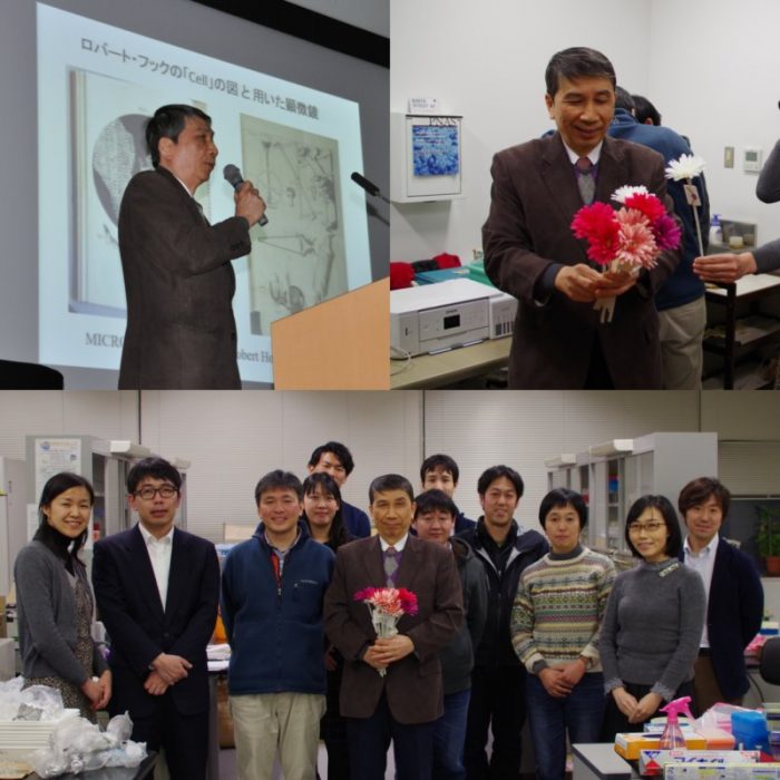 東京大学・馳澤教授の最終講義に参加しました。