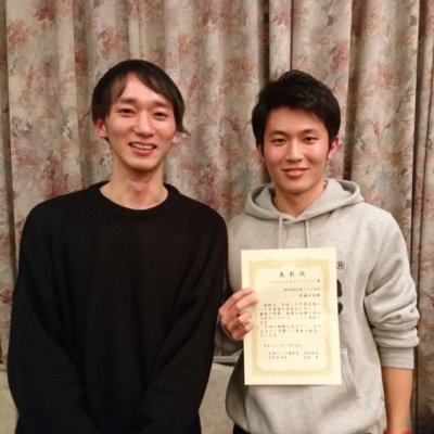 佐藤・前田が卒論発表を行いました。