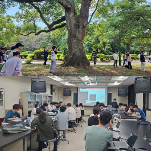 ３年生実習「デジタル画像生物学実習」を行いました。